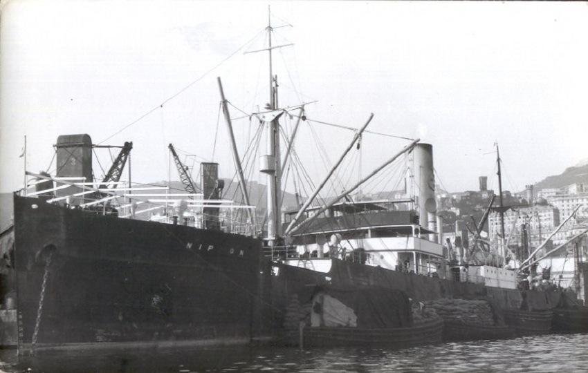 Figure . The SS Nippon, a cargo ship owned by the Swedish East Asiatic Co., which was shipwrecked on Scarborough Shoal in 1913, and became the subject of a civil case that was litigated all the way up to the Supreme Court of the Philippines. (Source: 7seasvessels.com)