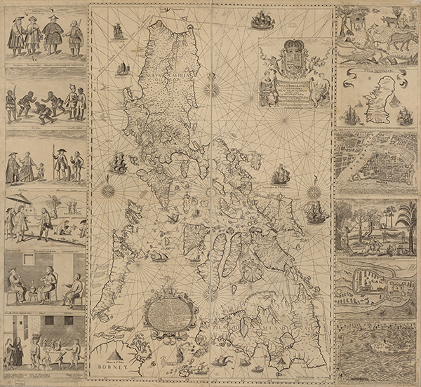 1734 Murillo Velarde Map